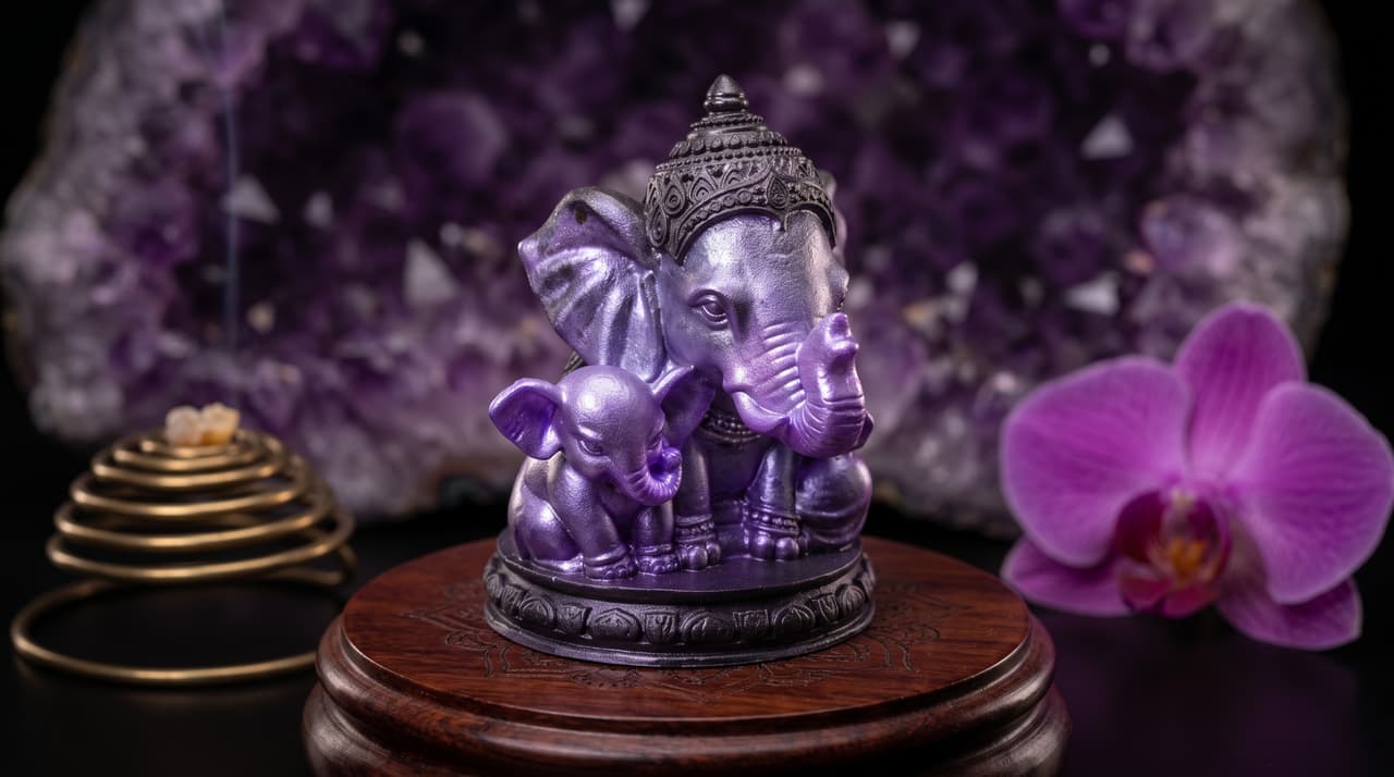 éléphants sacrés