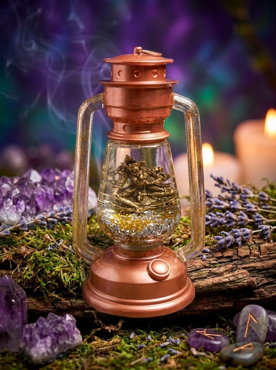 lampe à huile déesse indienne , éclaire vos rêves